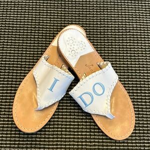 Jack Rogers “I Do” Sandal - Size 7